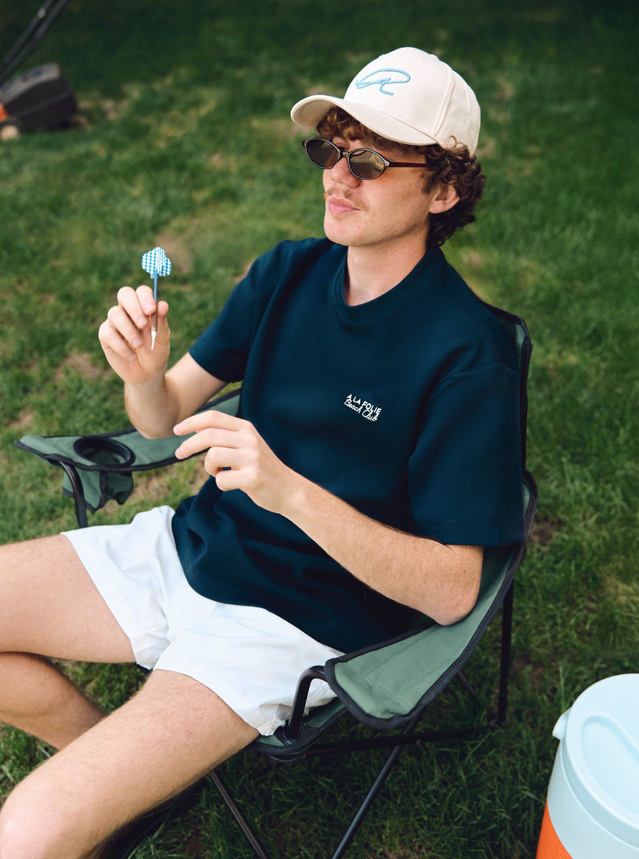 Powder Blue Cap