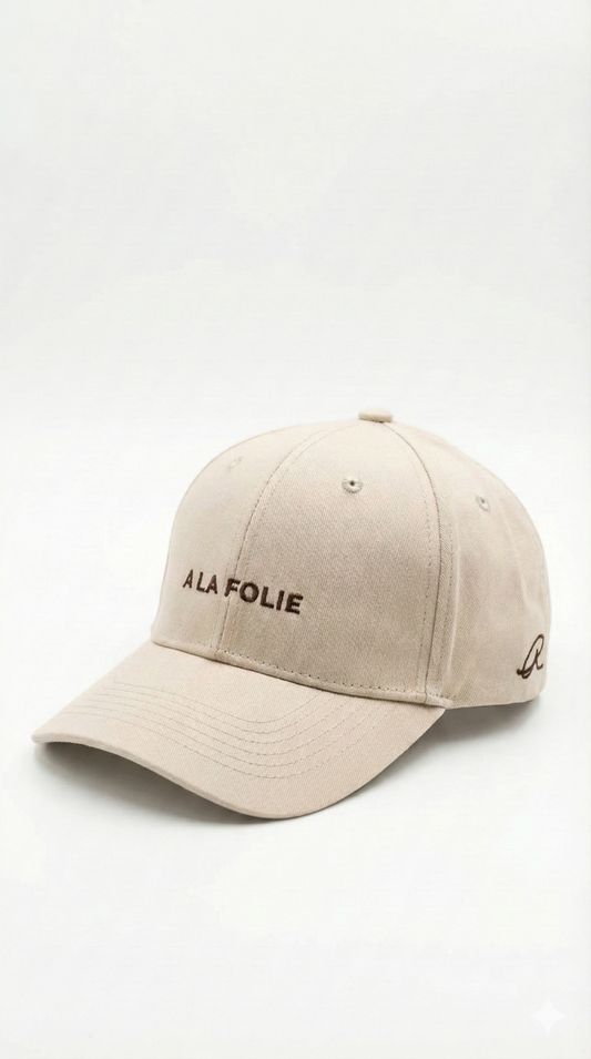 A La Folie Beige Cap